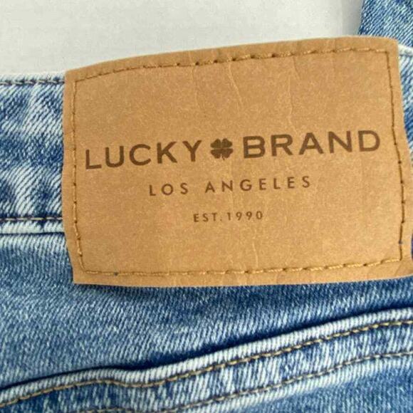 Lucky Brand Jeans Women 2/26 Skinny Ankle Distressed Light Wash Low Rise Denim - Picture 7 of 8